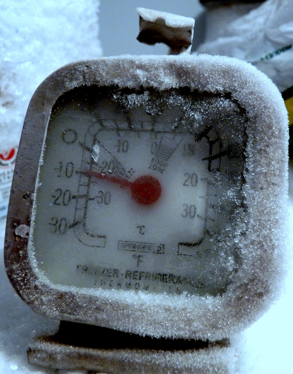 Frozen Thermometer